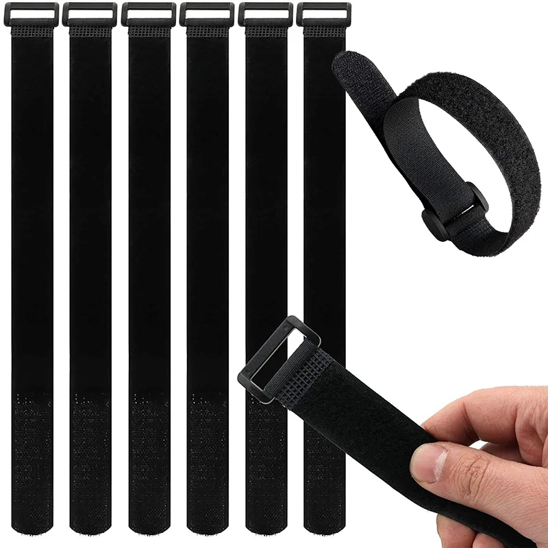 Gear Tie Reusable - 5/10 buah kait dan Loop yang