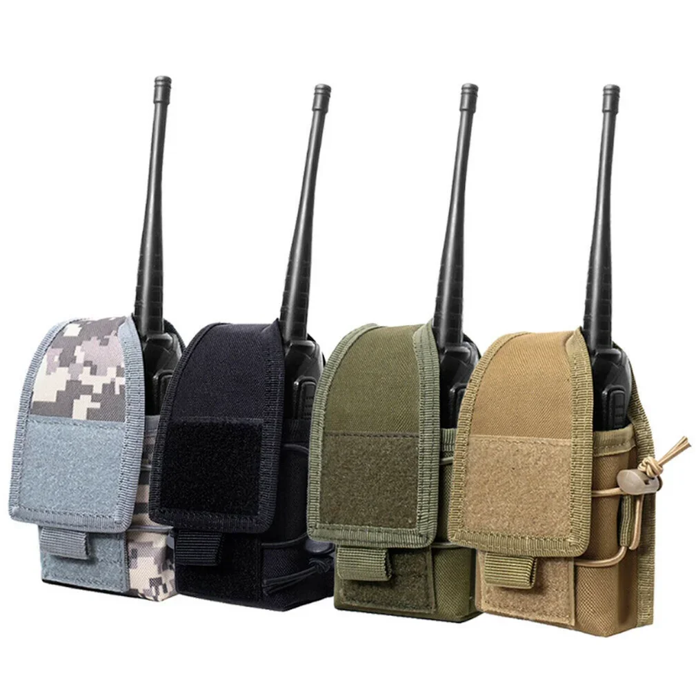 Edc Carry Holster - Kantong Radio Molle Taktis Talkie Walkie