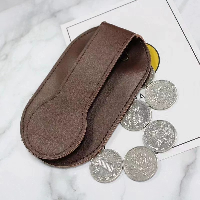 Leather Edc. Carry Pouch - Dompet Koin EDC Lipat Wanita, Kantong