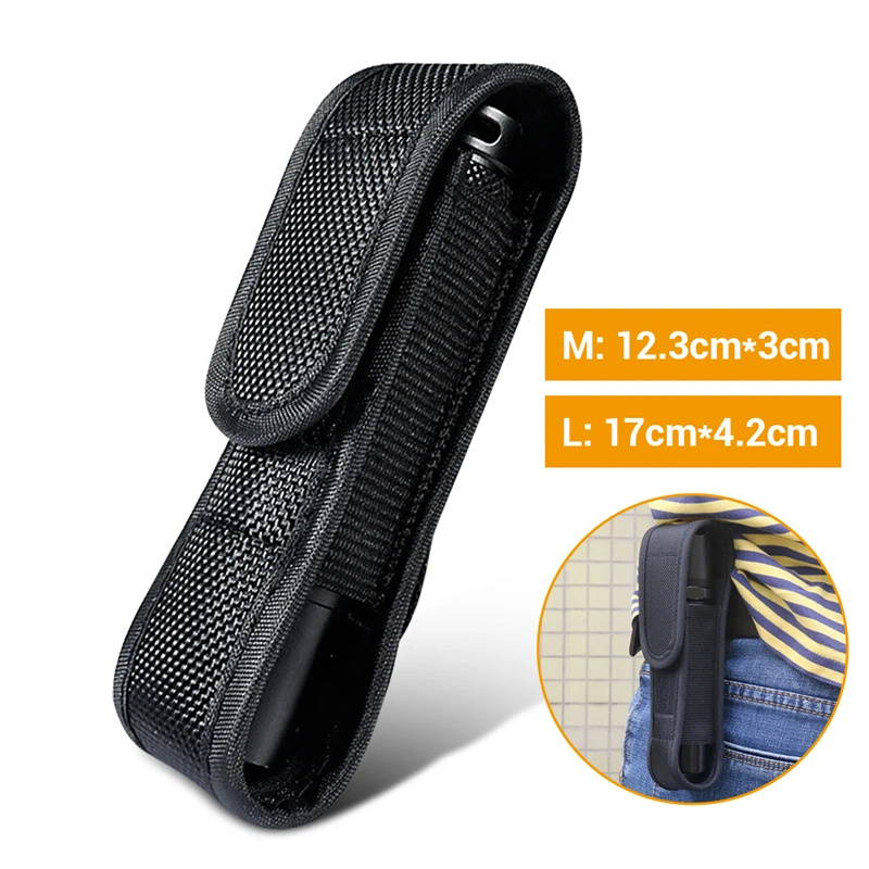 Edc Carry Case - Tas Sarung Senter Obor LED Kantung
