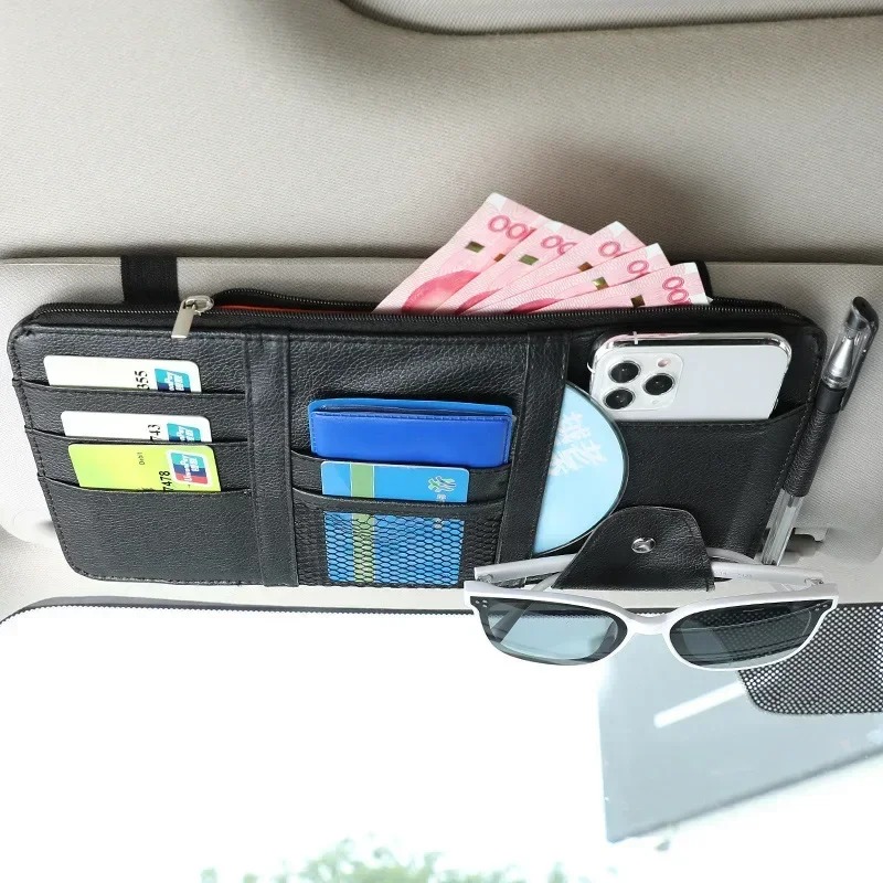 Edc Carry Pen - Organizer Sun Visor Mobil Multi-Kantong Aksesoris