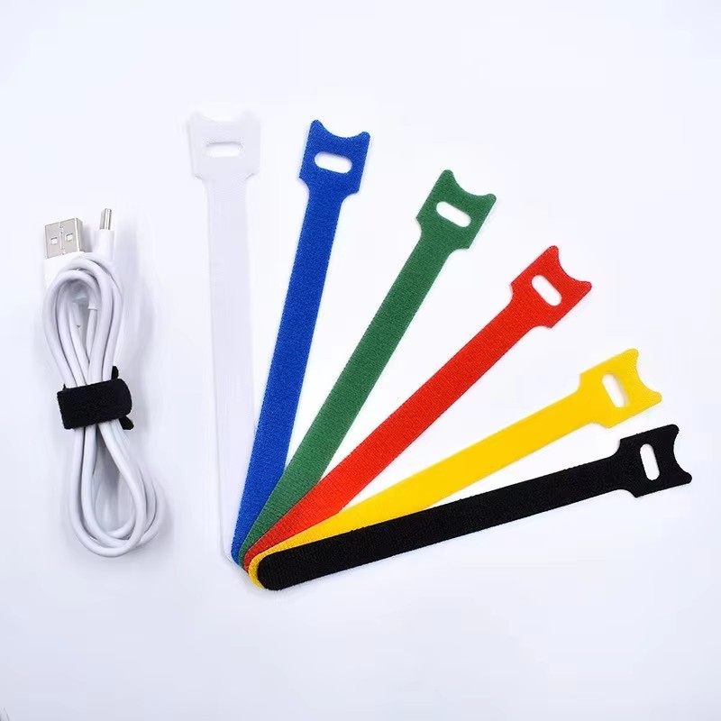 Gear Tie Reusable - 10/30/50pcs Pengikat Kabel Serbaguna, Pita Pengikat