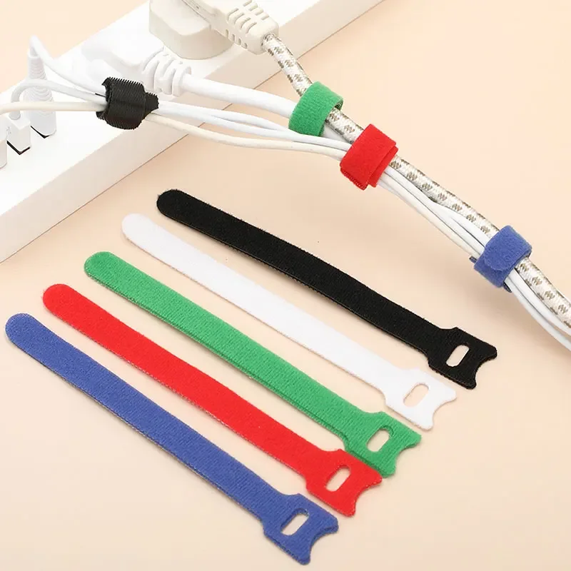 Gear Tie Reusable - 10-30 buah kabel pengencang yang dapat