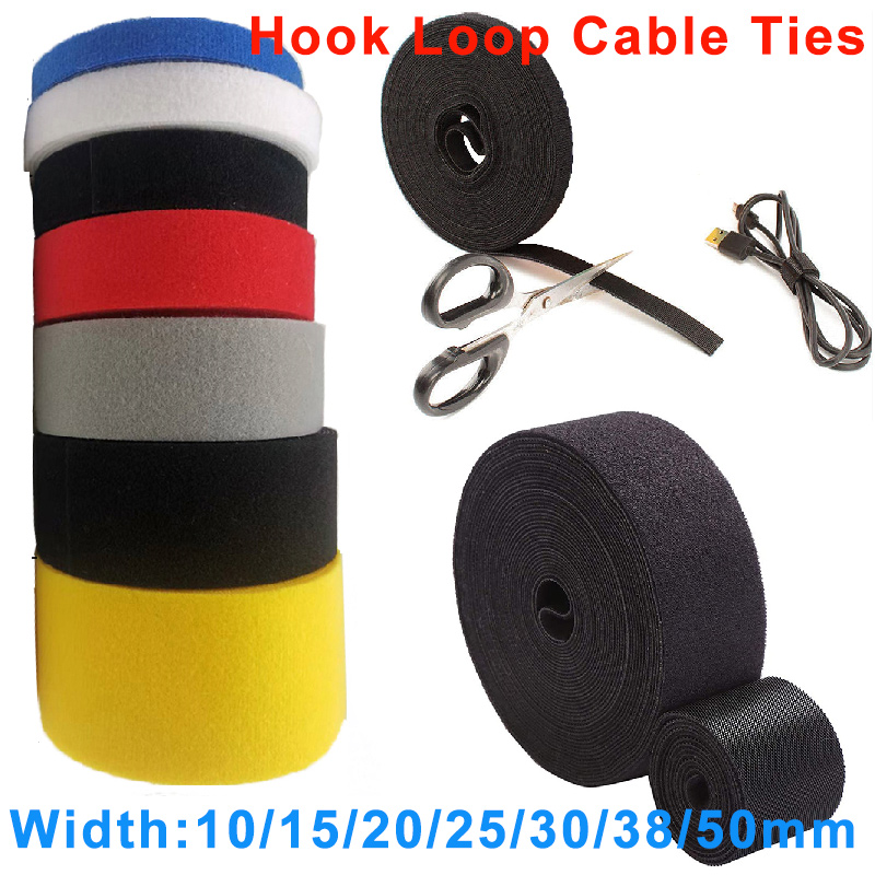 Gear Tie Reusable - 5M/Rol Kabel Pita Pengencang Yang Dapat