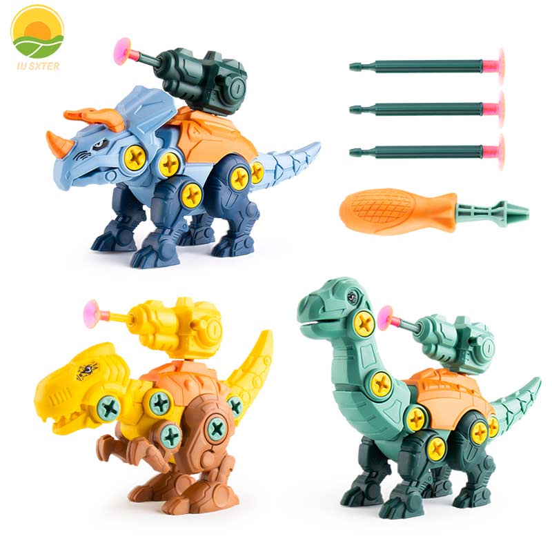 Micro Screwdriver Kit - Set Model konstruksi dudukan dinosaurus anak-anak,