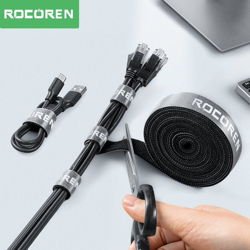 Gear Tie Reusable - Pengatur Kabel Rocoren, Tali Kabel yang