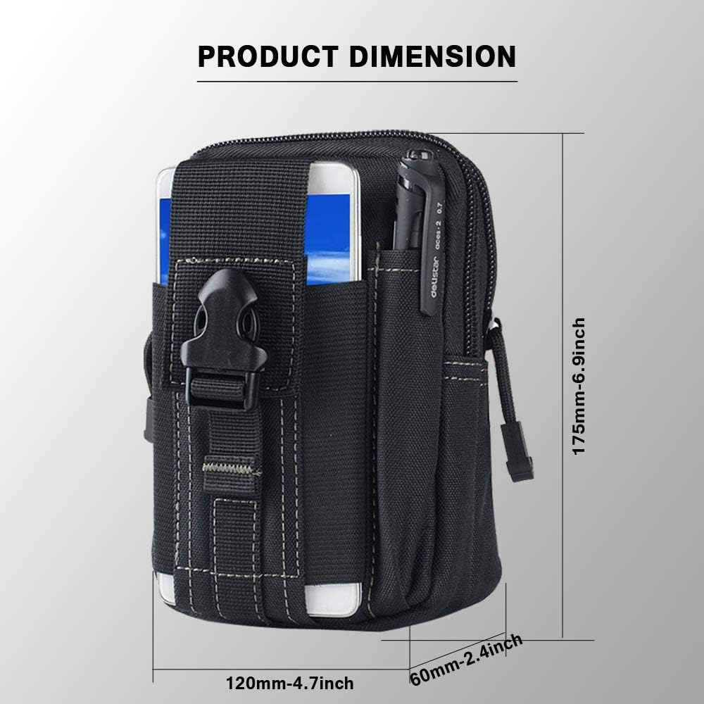 Kantong Sabuk Molle Taktis Tas - Edc Carry Bag ulasan dan harga