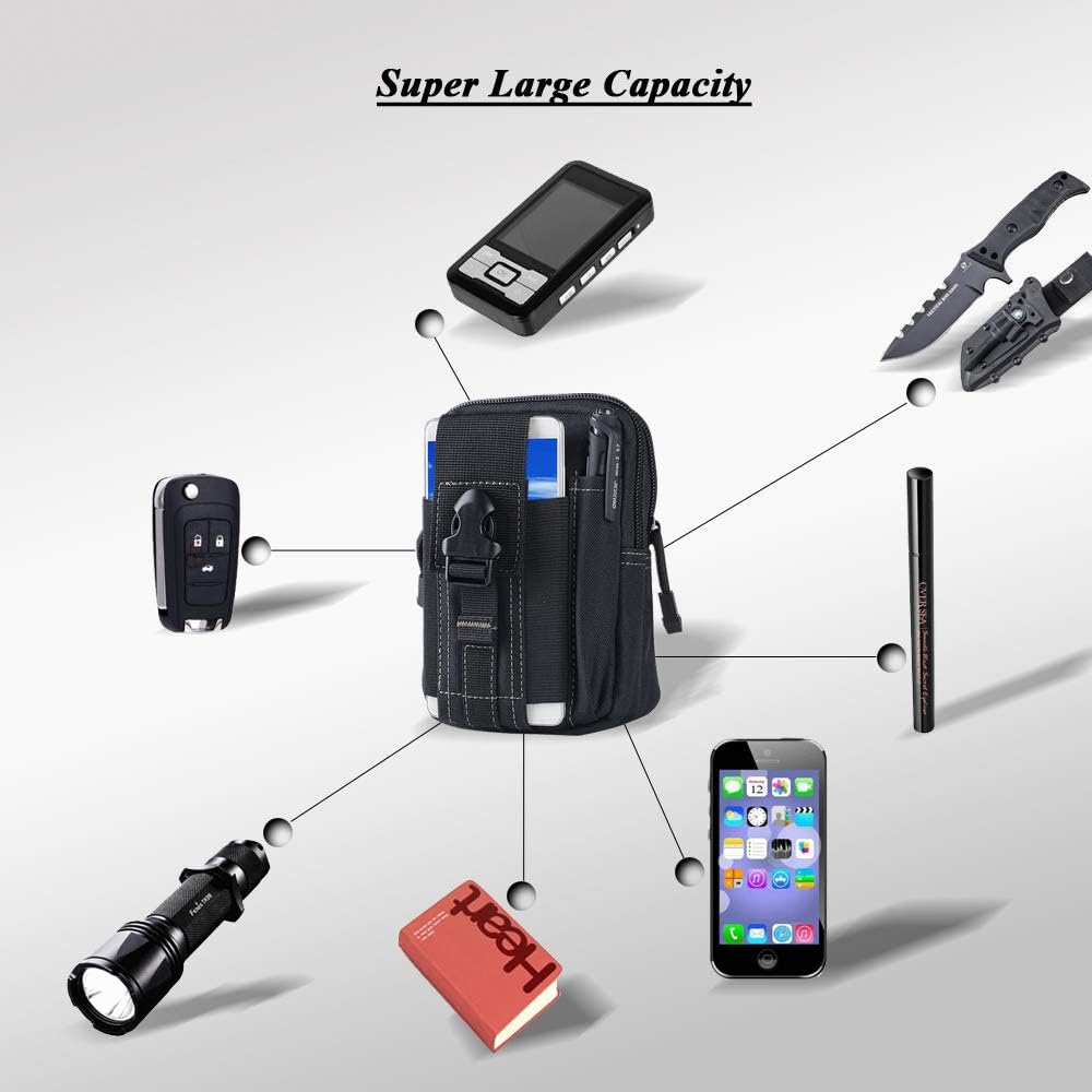 Kantong Sabuk Molle Taktis Tas - Edc Carry Bag ulasan dan harga