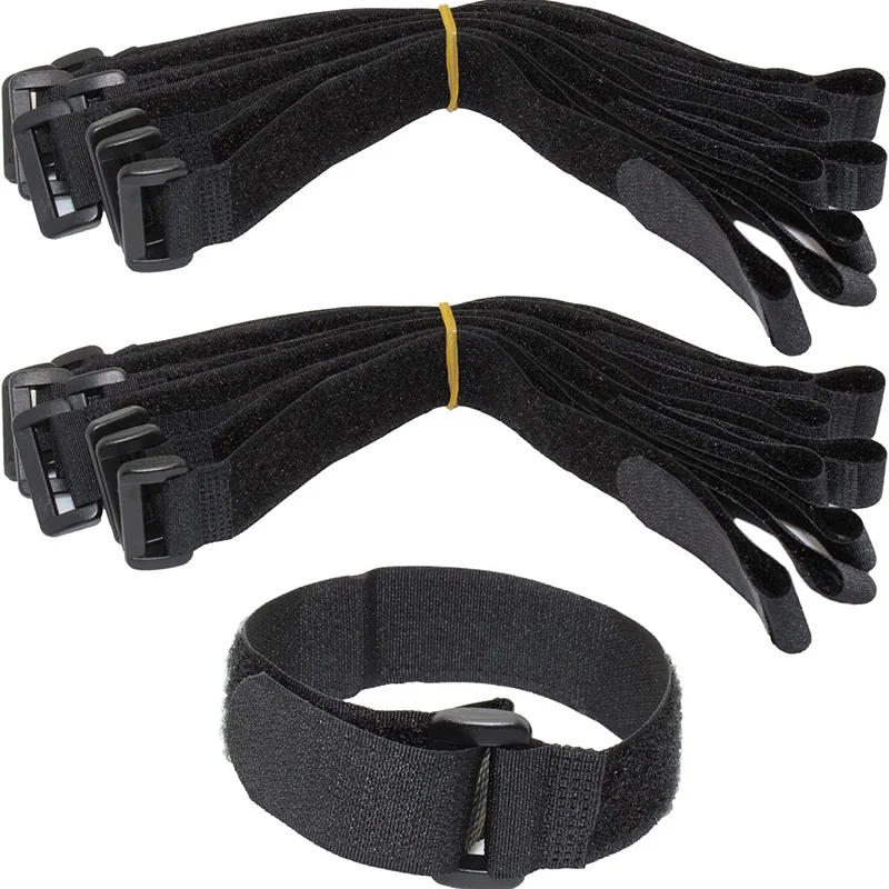 5/10 buah kait dan Loop yang d - Gear Tie Reusable ulasan dan harga