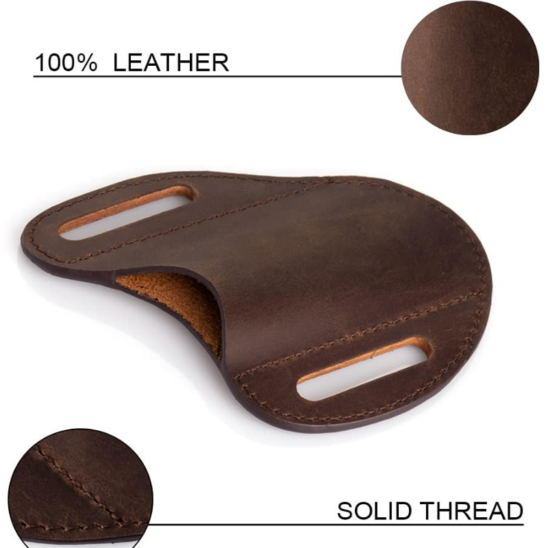 Casing Kulit Asli untuk Tempat - Edc Carry Holster ulasan dan harga