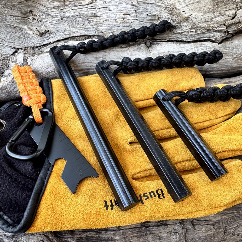Tongkat Magnesium Heksagonal A - Ferro Rod Striker ulasan dan harga
