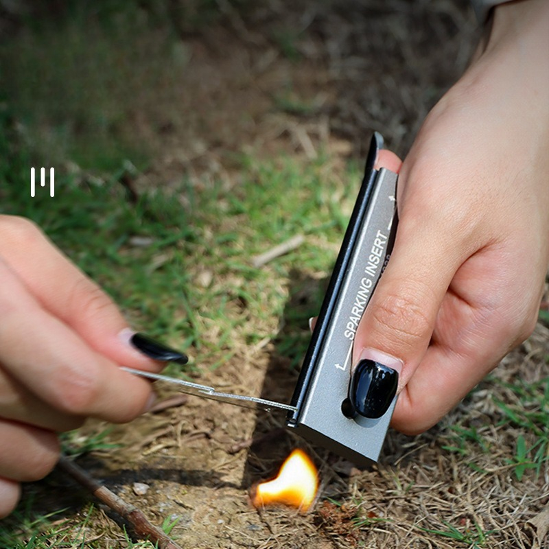 Pemantik Api Survival Outdoor  - Ferro Rod Striker ulasan dan harga