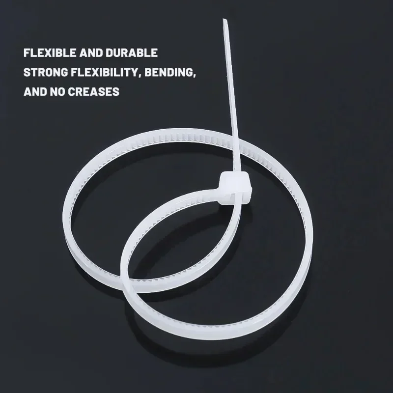 200/100 buah ikatan kabel nilo - Gear Tie Reusable ulasan dan harga