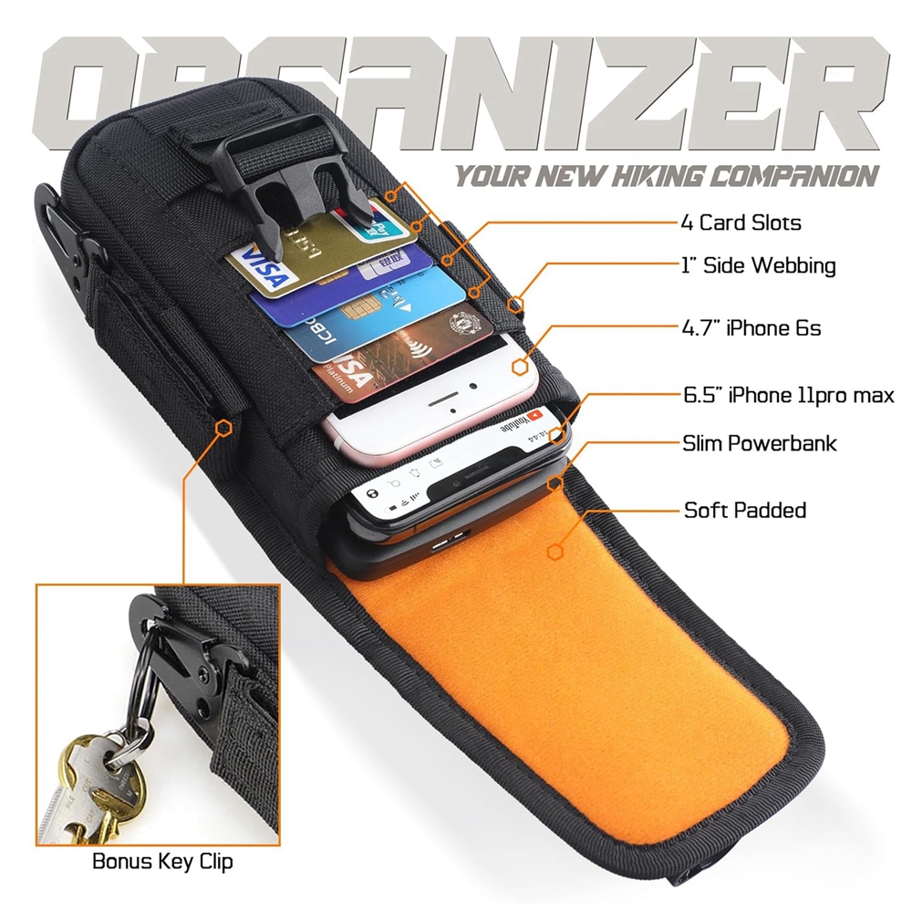 Kantong Ponsel Taktis Molle, T - Edc Carry Holster ulasan dan harga