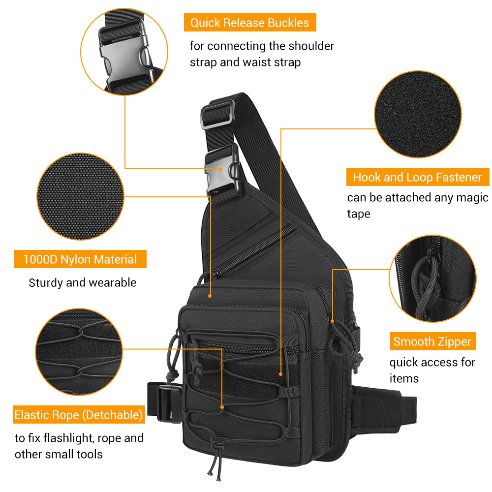 Tas Penyimpanan Pistol Taktis, - Edc Carry Handgun ulasan dan harga