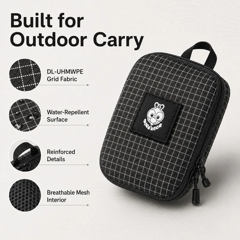 Kantong Organizer Kain EDC Gri - Edc Carry Pocket Pouch ulasan dan harga