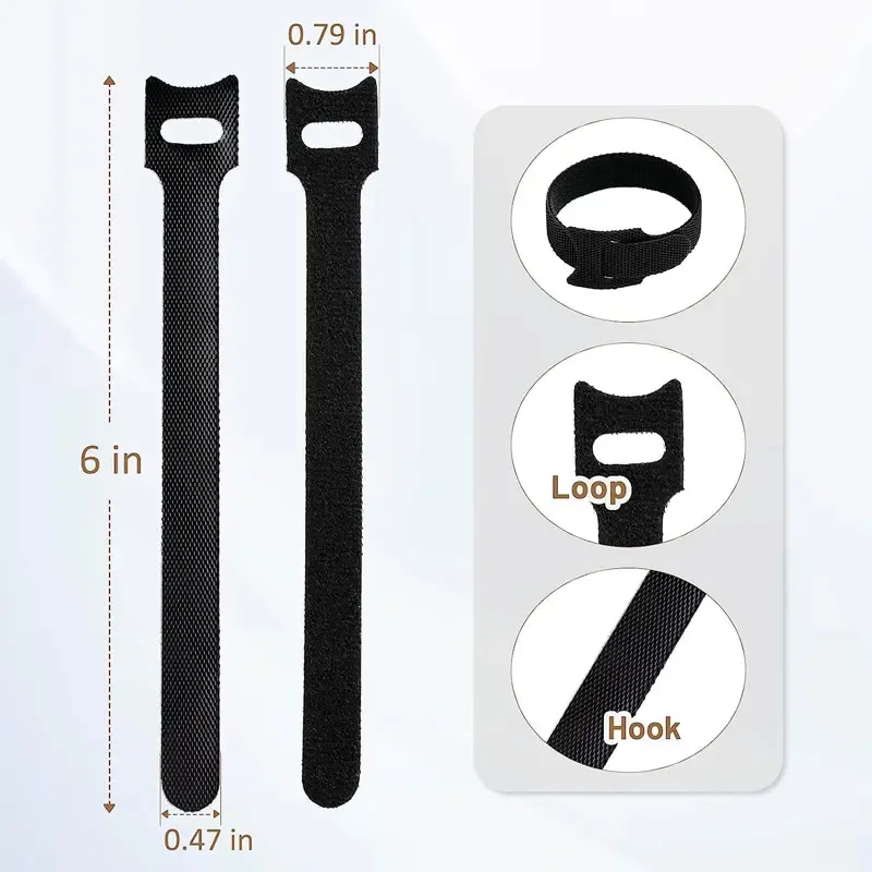 10-30 buah kabel pengencang ya - Gear Tie Reusable ulasan dan harga