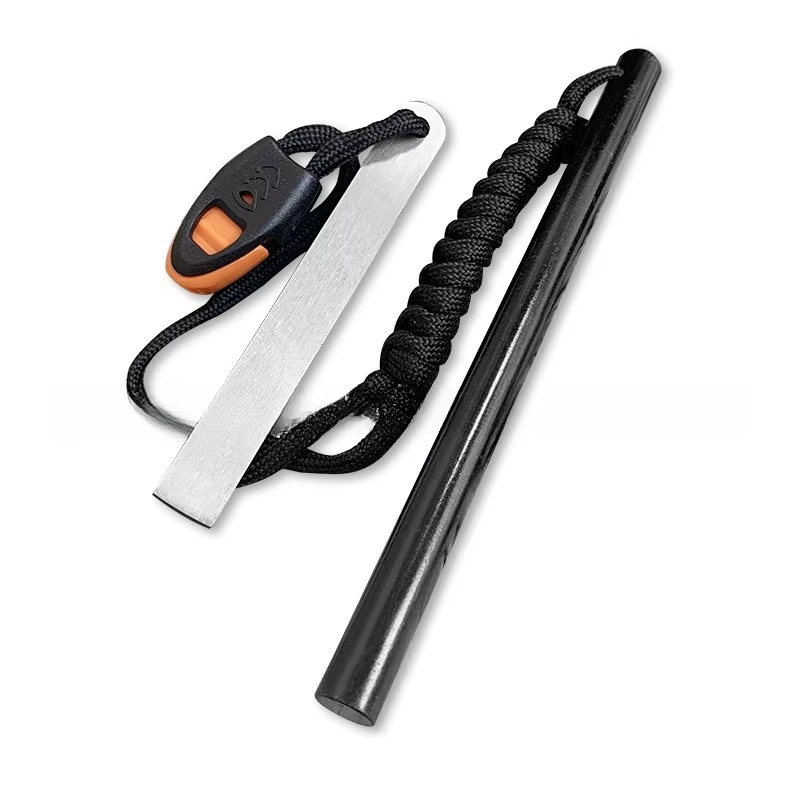 Batang Magnesium Flint Luar Ru - Ferro Rod Striker ulasan dan harga