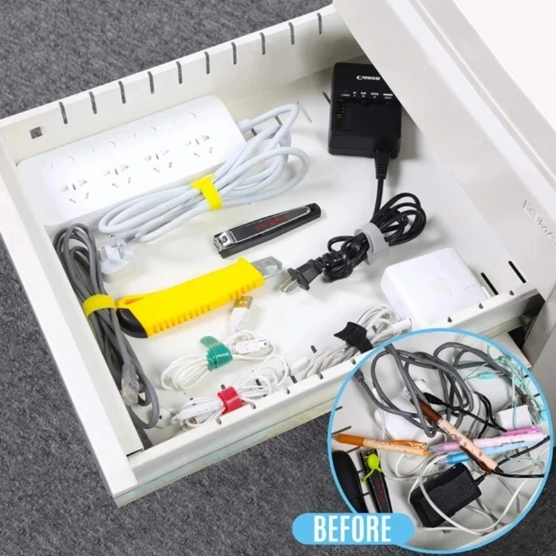 10/30/50 Buah Pengikat Kabel H - Gear Tie Reusable ulasan dan harga