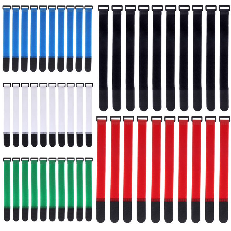 10 Buah 2.5Cm Ikatan Kabel Nil - Gear Tie Reusable ulasan dan harga