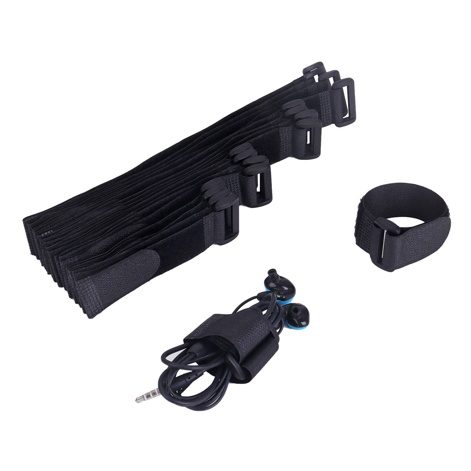 10 Buah 2.5Cm Ikatan Kabel Nil - Gear Tie Reusable ulasan dan harga