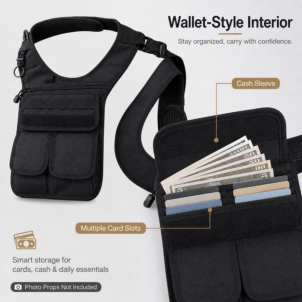 Tas Alat Taktis Tersembunyi di - Edc Carry Pocket Pouch ulasan dan harga