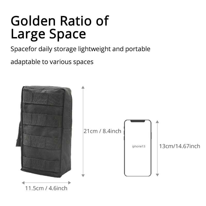 Tas pinggang taktis luar ruang - Edc Carry Bag ulasan dan harga