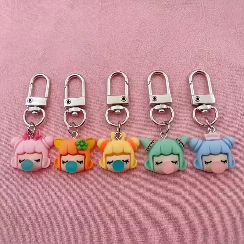 5 buah gantungan kunci resin b - Carabiner Keychain ulasan dan harga