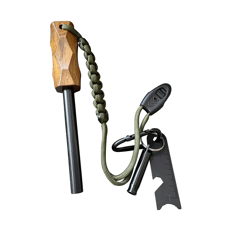 Pemantik Api Batu Api Luar Rua - Ferro Rod Striker ulasan dan harga
